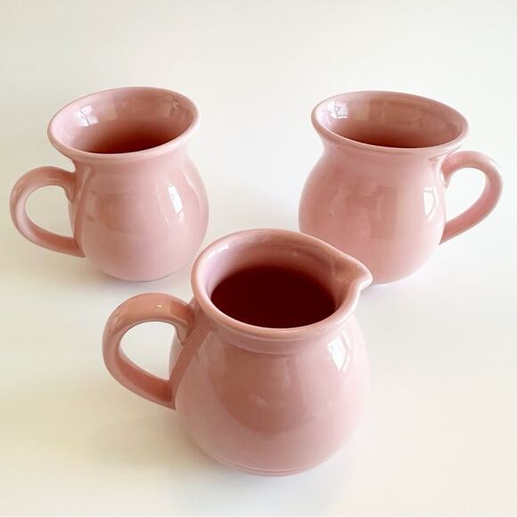 Chantal Vintage Set of 3 Pieces Coffee Tea Mugs and Creamer - Picture 6 of 6